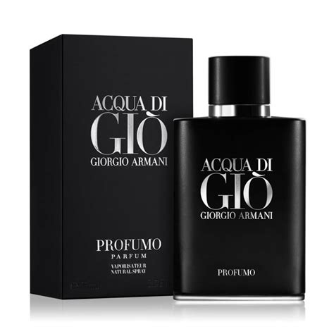 armani acqua di giò parfum.